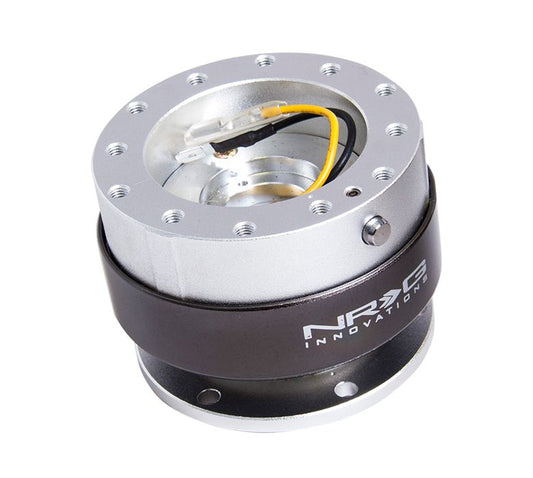 NRG Quick Release 2.0 - Silver Body/Titanium Chrome Ring - SRK-200SL